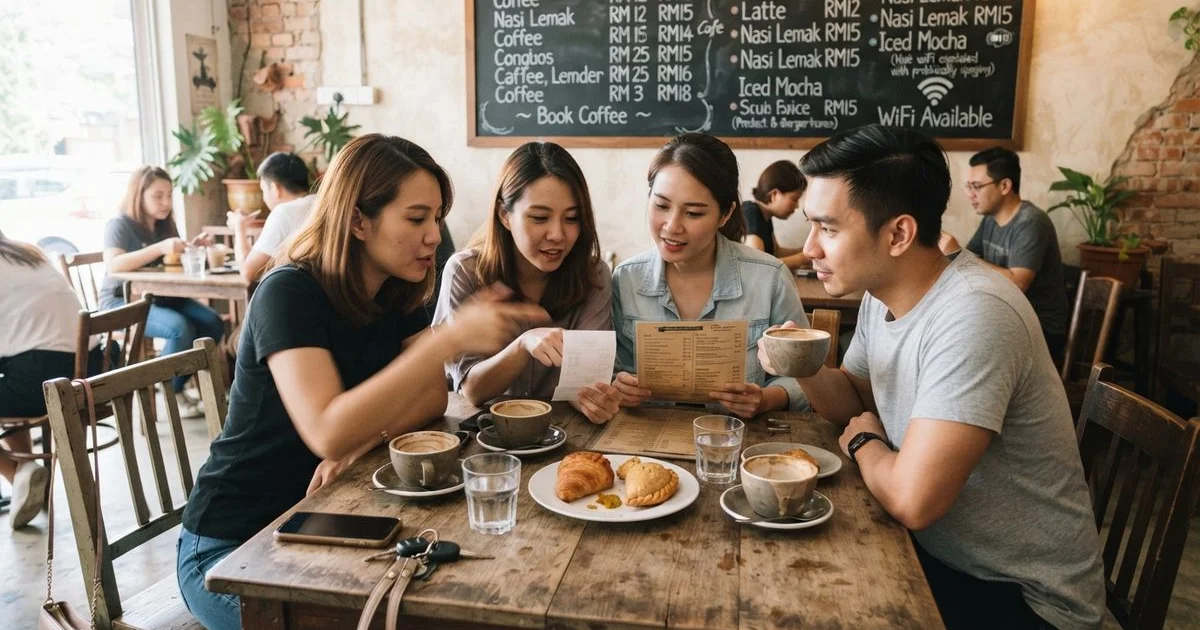 What a cafe visit really costs in Puchong