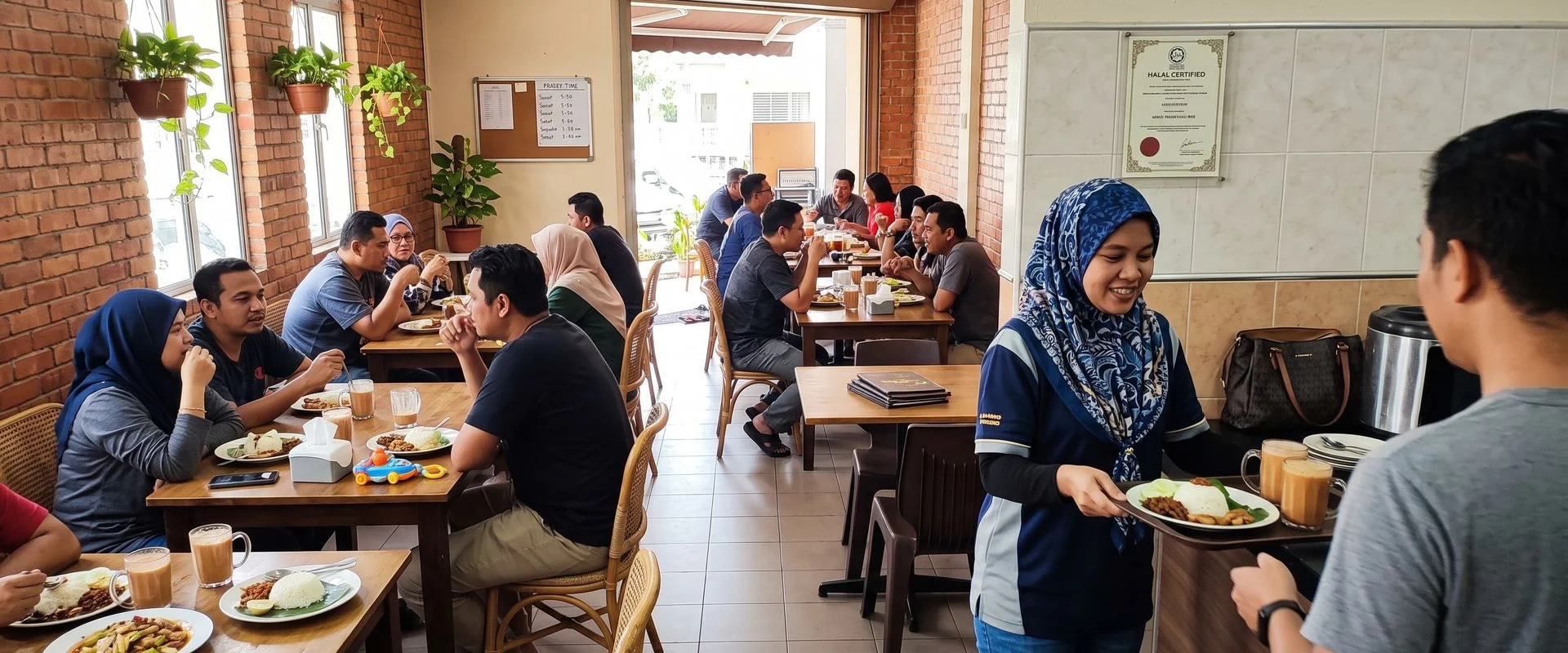 Halal / Muslim-Friendly Cafe