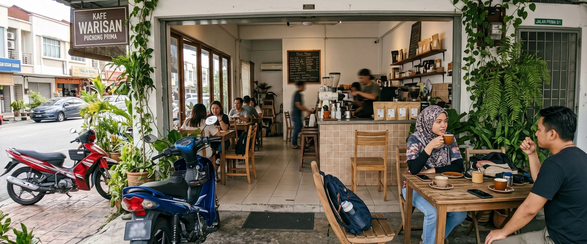 cafe in Taman Puchong Prima, Puchong