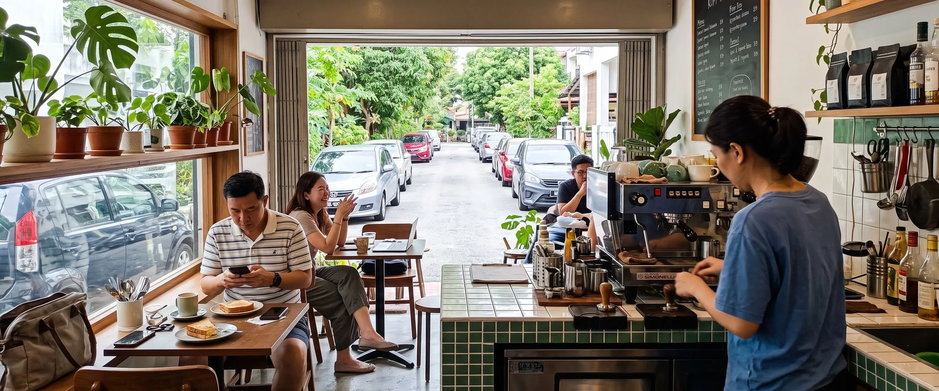 cafe in Taman Wawasan, Puchong